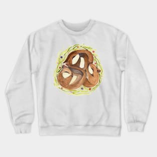 Sleeping Flying Squirrels Crewneck Sweatshirt